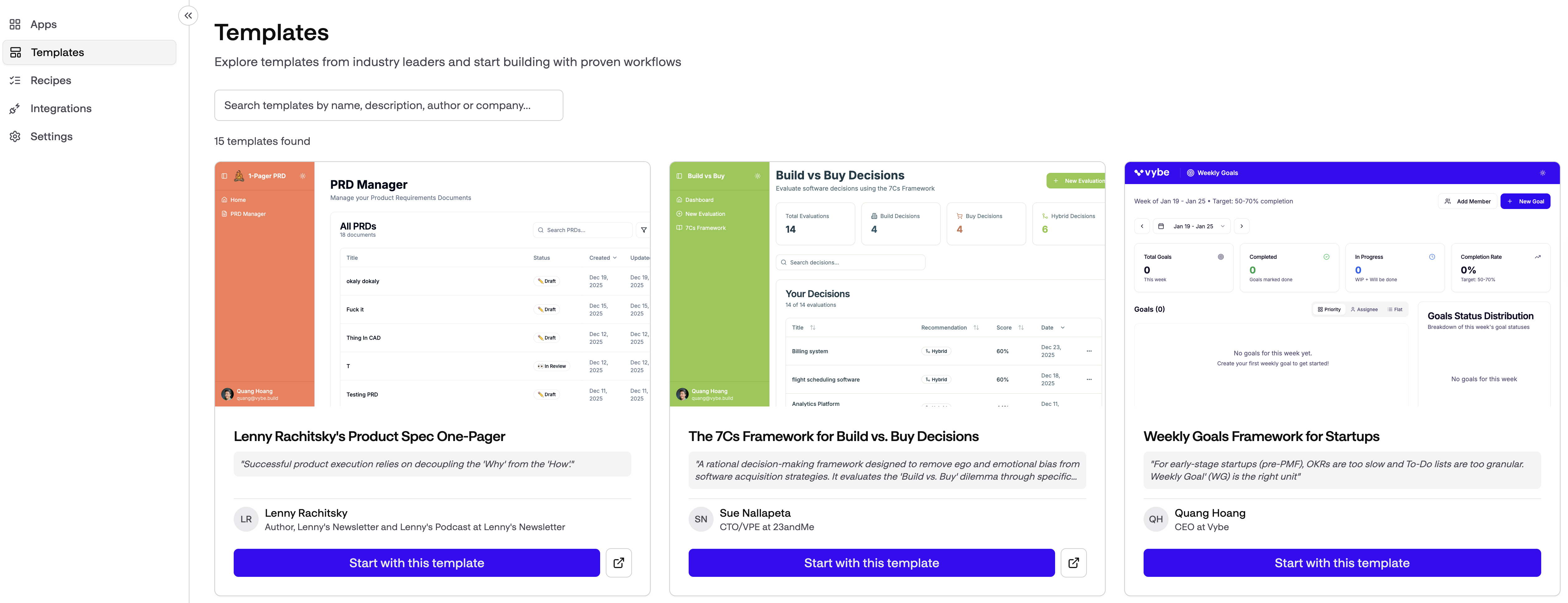 Introducing Templates: Discover and fork App Templates from best operators - Image 1